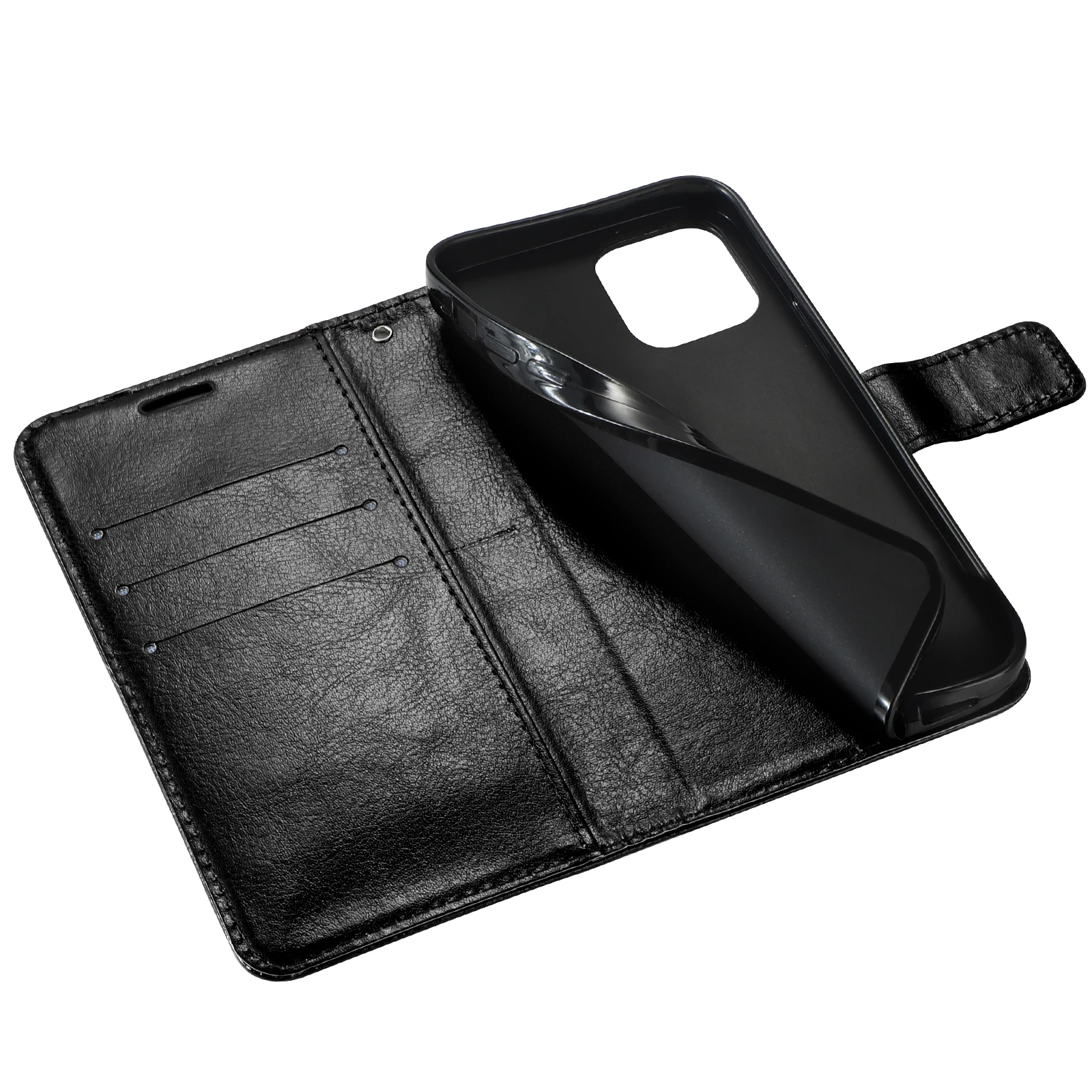 Vintage Leather Wallet Phone Case - Men & Women Gift Edition