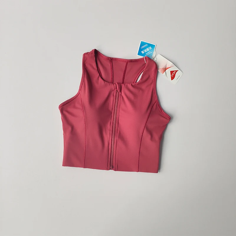 حمالة صدر رياضية بسحاب أمامي من قطعة واحدة للنساء...