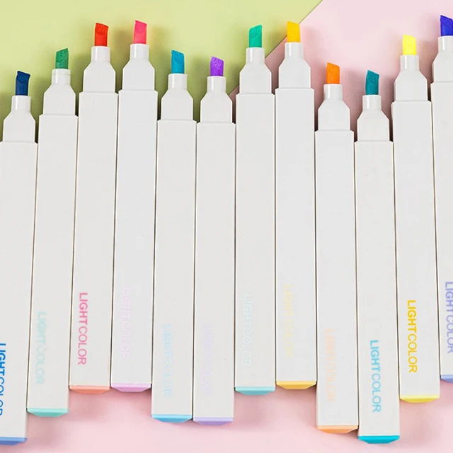 School Supplies Pastel Color Highlighter