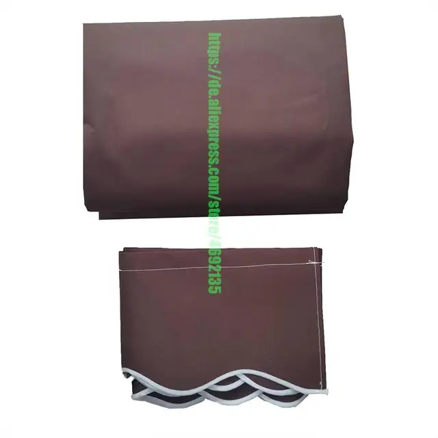 Sötétbarna 450D Oxford Sunshade Ruhák Kerti Üzlet Tájkép -Vízálló Burkolat Univerzális Méretezhető Lombkorona Napellenzők Eső Ponyva - Image 2