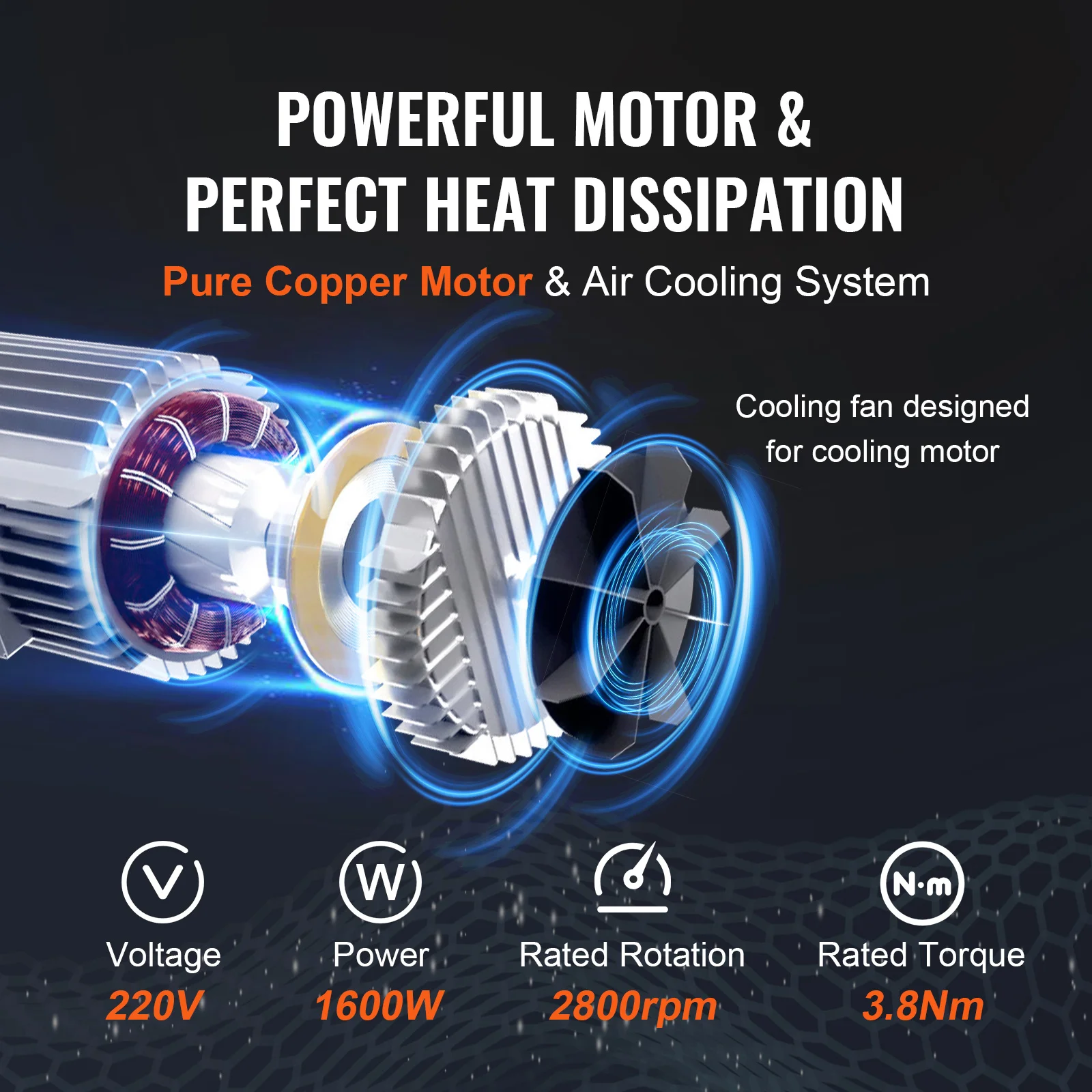 VEVOR Electric Hoist Winch – 400-1000kg Capacity, Wired Remote, Ideal for Boat, Car, Garage Lifting. 5
