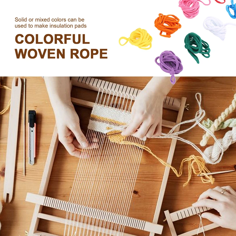 96 Pieces Loom Potholder Loops Weaving Loom Loops Weaving Craft With Multiple Colors For DIY Crafts Supplies-A03I