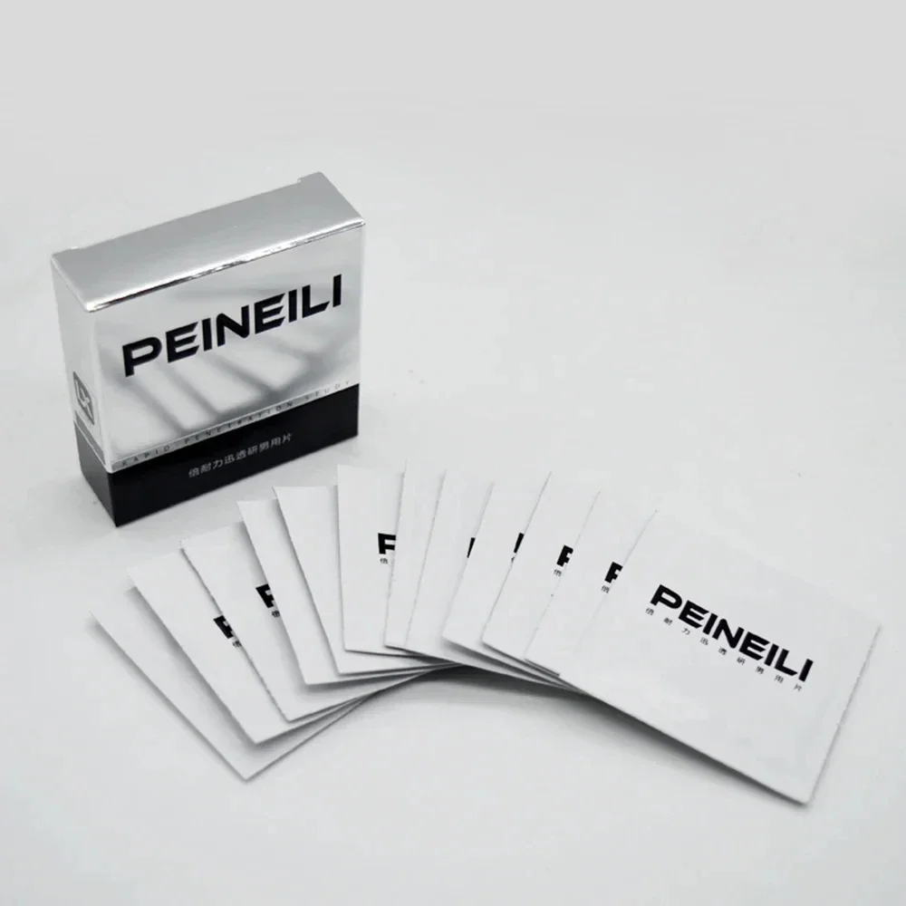 Sex delay spray men products 12pcs Male Sexual Delay tissue Men Delay Cream 60 Minutes Long Prevent Premature Ejaculation Cock Hardening Erection Tissue