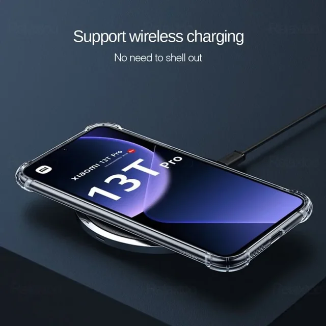Xiaomi Transparent TPU Shockproof Phone Case 5