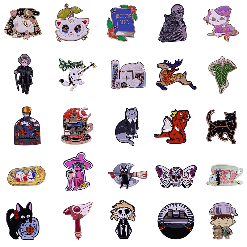 

Car Brooch Of The Future Terror Brooch Cosplay jewelry Enamel Pin Lapel Pins Badge Hats Clothes Backpack Decoration Fans GIFT