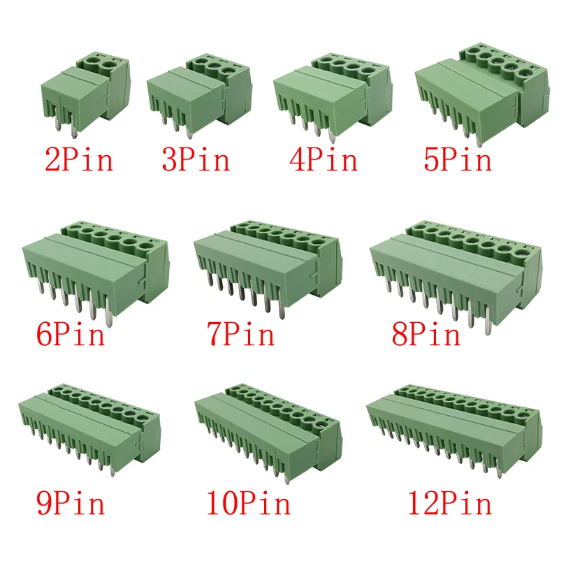 Pcb Screw Terminals | Block Connector | Header Socket | Kf2edg - 5pair ...