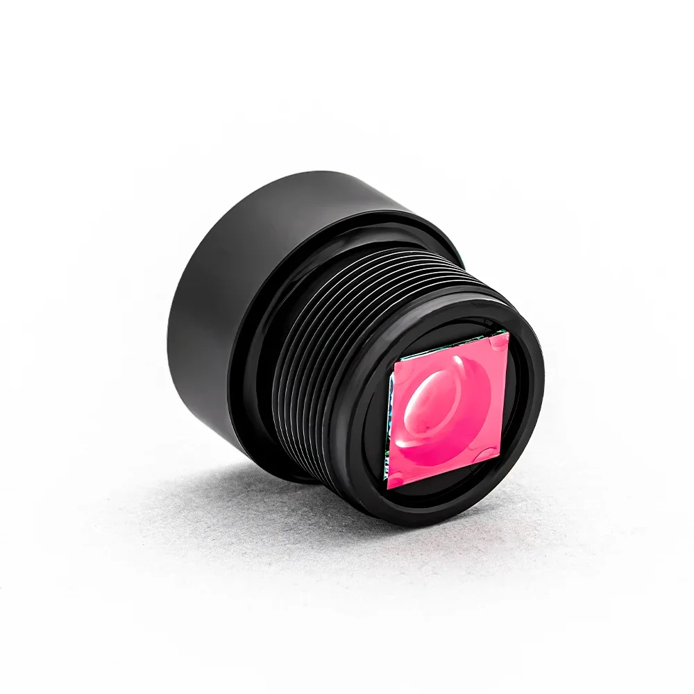 No Distortion Lens 8MP 2mm Focal Length 1/2.8" Format F2.0 Aperture M12 Mount Le