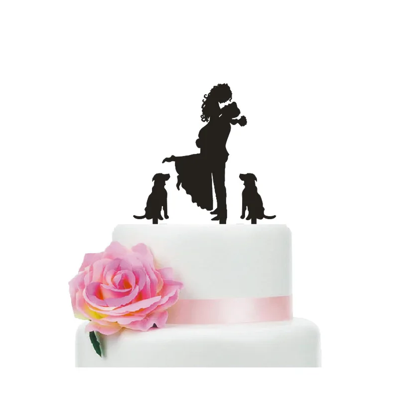 Mr And Mrs Wedding Cake Toppers Bride and Groom Iceland