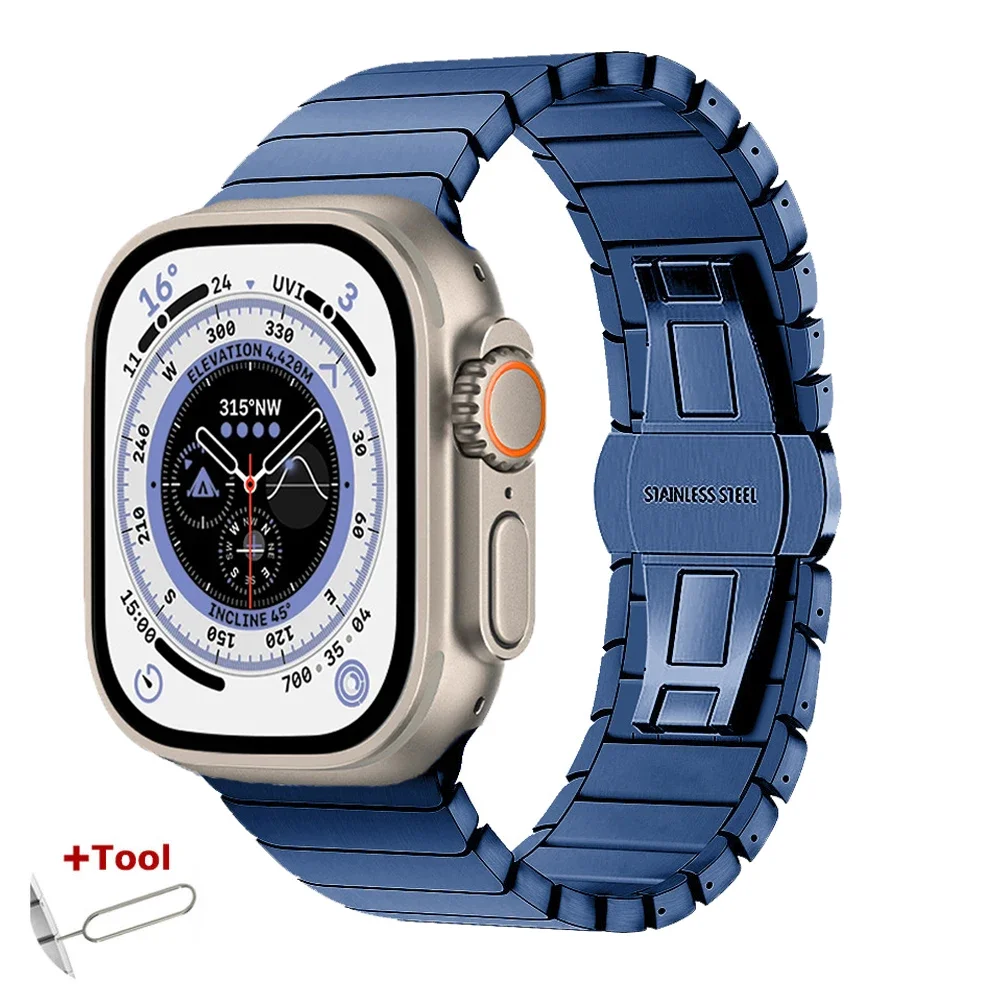 Stainless Steel Metal Link Strap