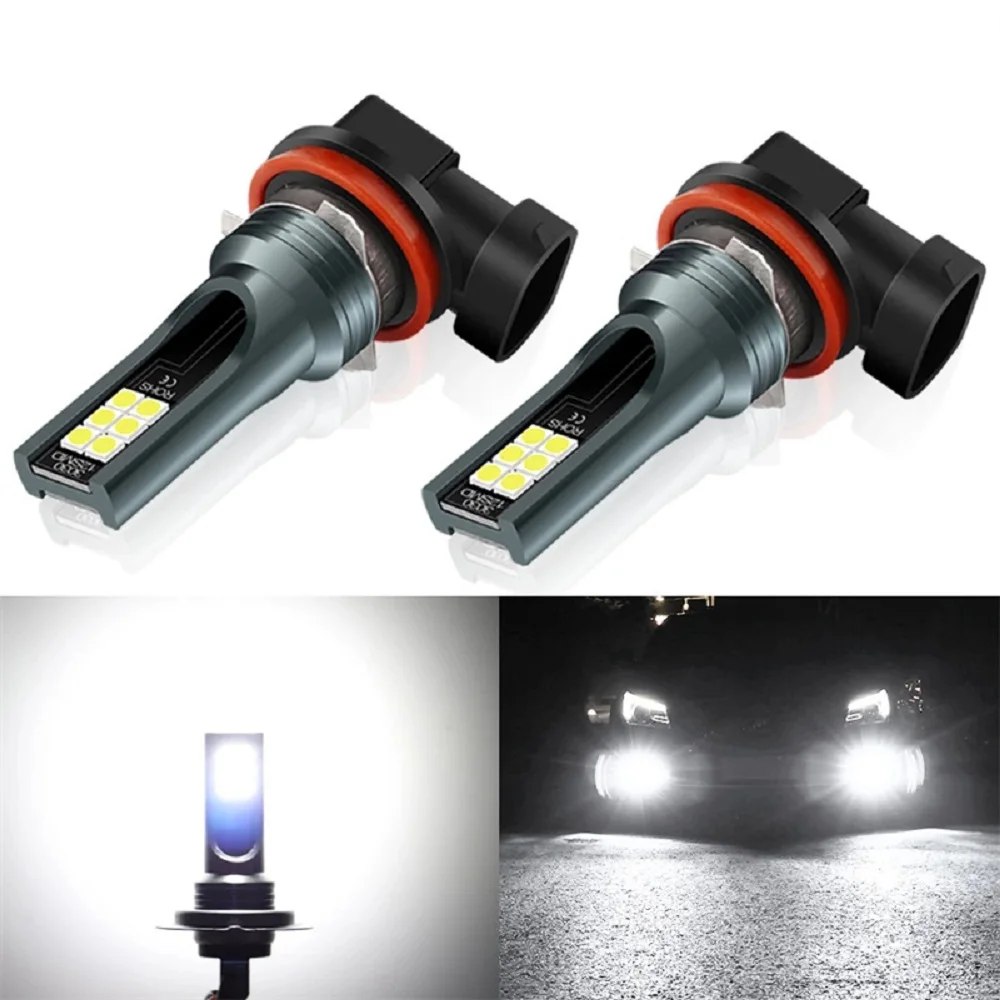 LED Fog Light 2PCS 12LED H3-9006 Car Accessories