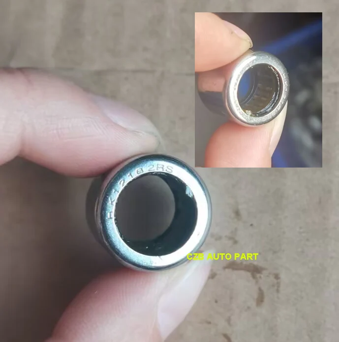 10 PCS HK1216-2RS Drawn Cup Needle Roller Bearing HK1216 2RS flange type bearing f6200 f6201 f6202 f6203 f6204 f6205 f6206zz 2rs