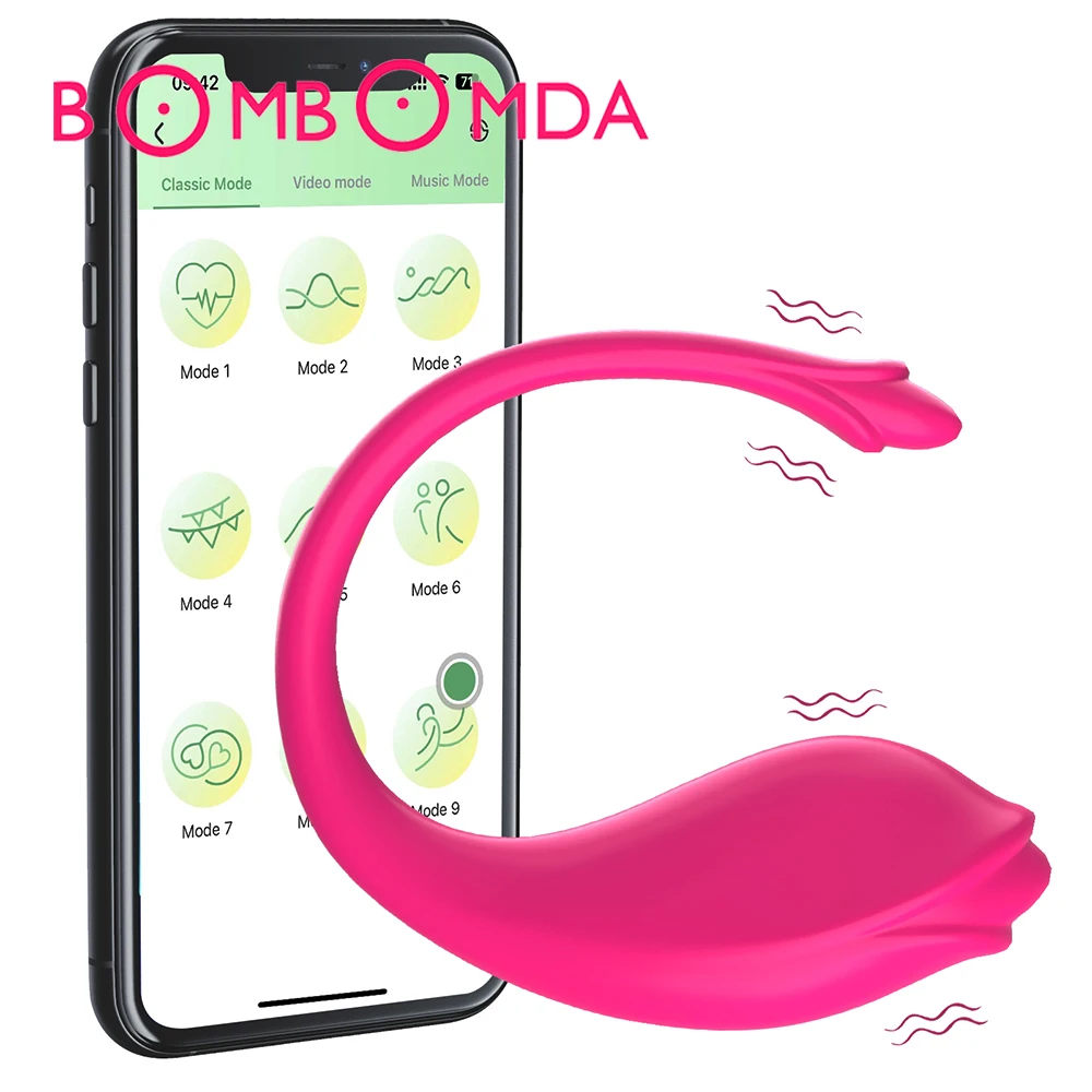 Remote Wireless App Control Vibrator Bluetooth Clit Stimulate G Spot Dildo Wear Vibrating Egg Panties Sex_voghion.com