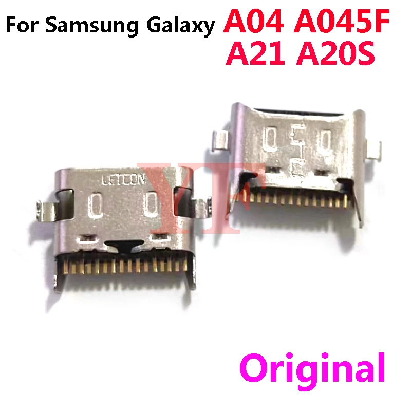 100pcs For Samsung Galaxy A10S A107 A107F A04 A045F Micro USB Charging Port Dock Socket Plug Charger Connector