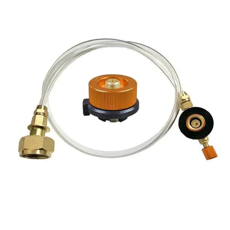 Camping gas stove gas refill adapter gas tank adapter gas adapter camping stove camping stove accessories Outdoor Camping Gas Stove Propane Refill Adapter Tank Coupler Adaptor Gas Charging Accessories