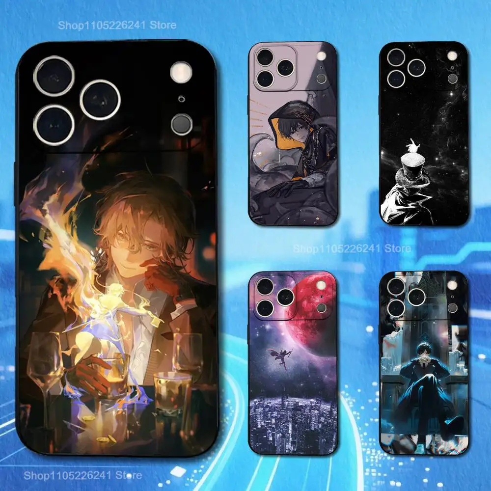 Anime Lord of the Mysteries Soft Silicone Black Phone Case
