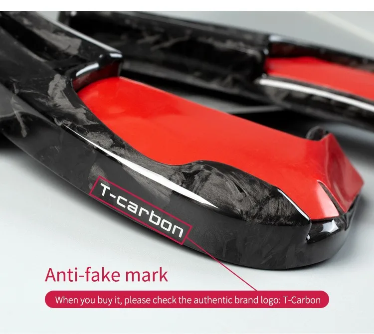 Carbon Fiber Car Steering Wheel Extension Paddle Shifter Fit For New Jeep Dodge Hellcat T-carbon Car Accessories