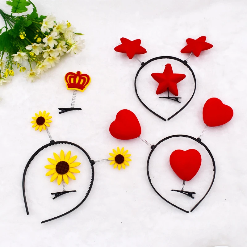 

1 шт. 3D головные повязки с весенними повязками для волос для женщин аксессуары для волос для девочек головные уборы для девушек шпилька для волос