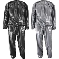 PVC Men Woman Sauna Suit Exercise Weight Loss Exercise Slimming Gym Fitness Workout Antirip Waterproof Sports Sweat Sauna Suit - Image 5