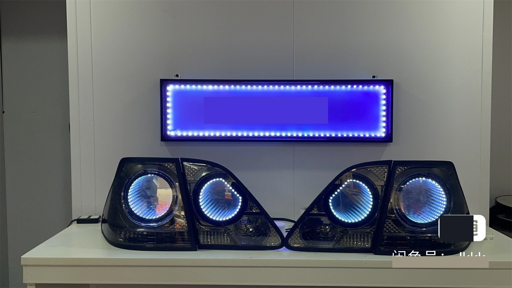 Car led Taillight assembly For Toyota Crown 12th refit rear Lamp