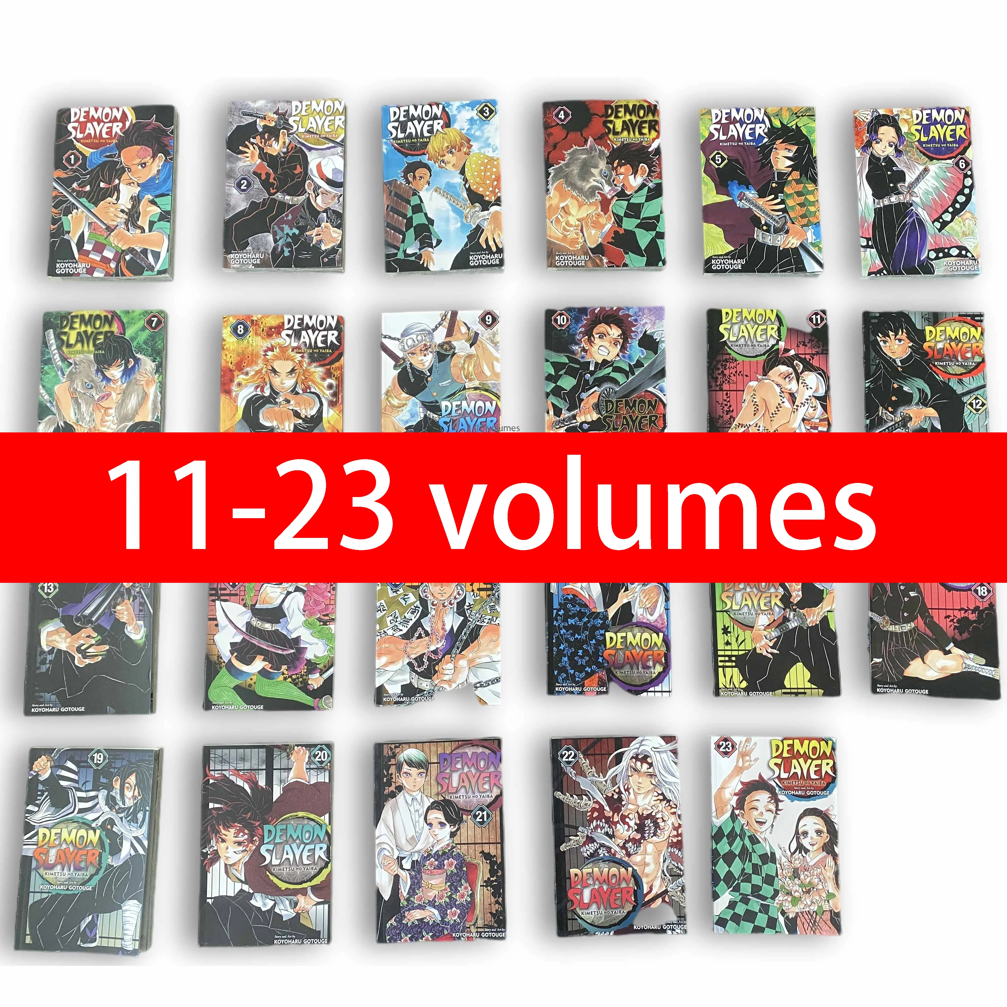 Demon Slayer, Kimetsu No Yaiba Mangá Volume 3 Ao 10 - kit em