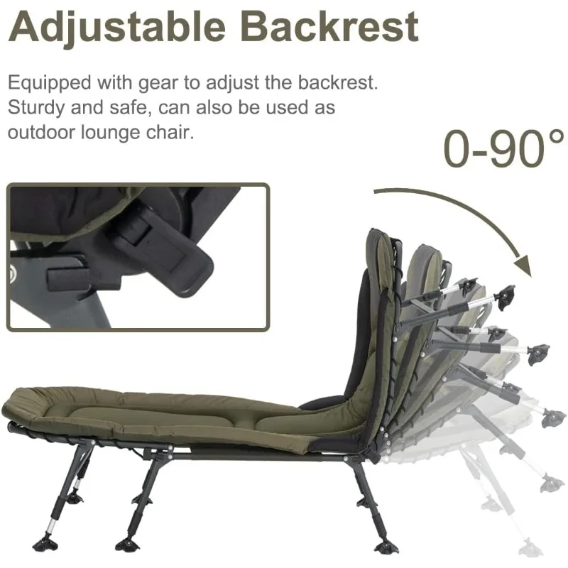 XXL Folding Camping Cot 2