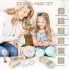 Kids Wooden Montessori Toys Musical Instruments Toys Wooden Squirrel Percussion Instruments Preschool Puzzle Educational Toys 5