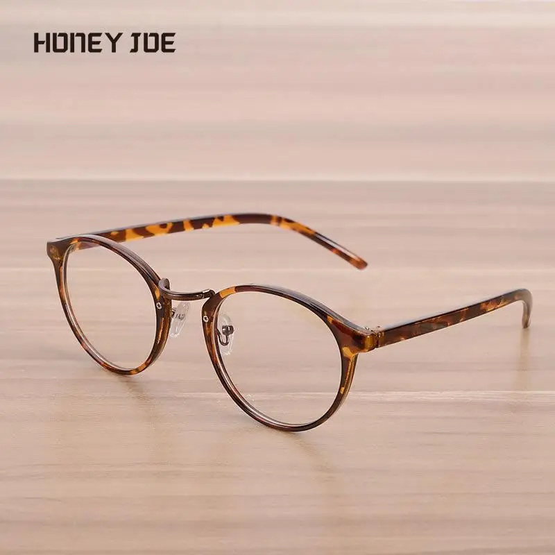 

Retro Round Eye Glasses Women Men Vintage Spectacles Frame Myopia Eyeglasses Nerd Optical Nerd Party Eyewear Student Classic