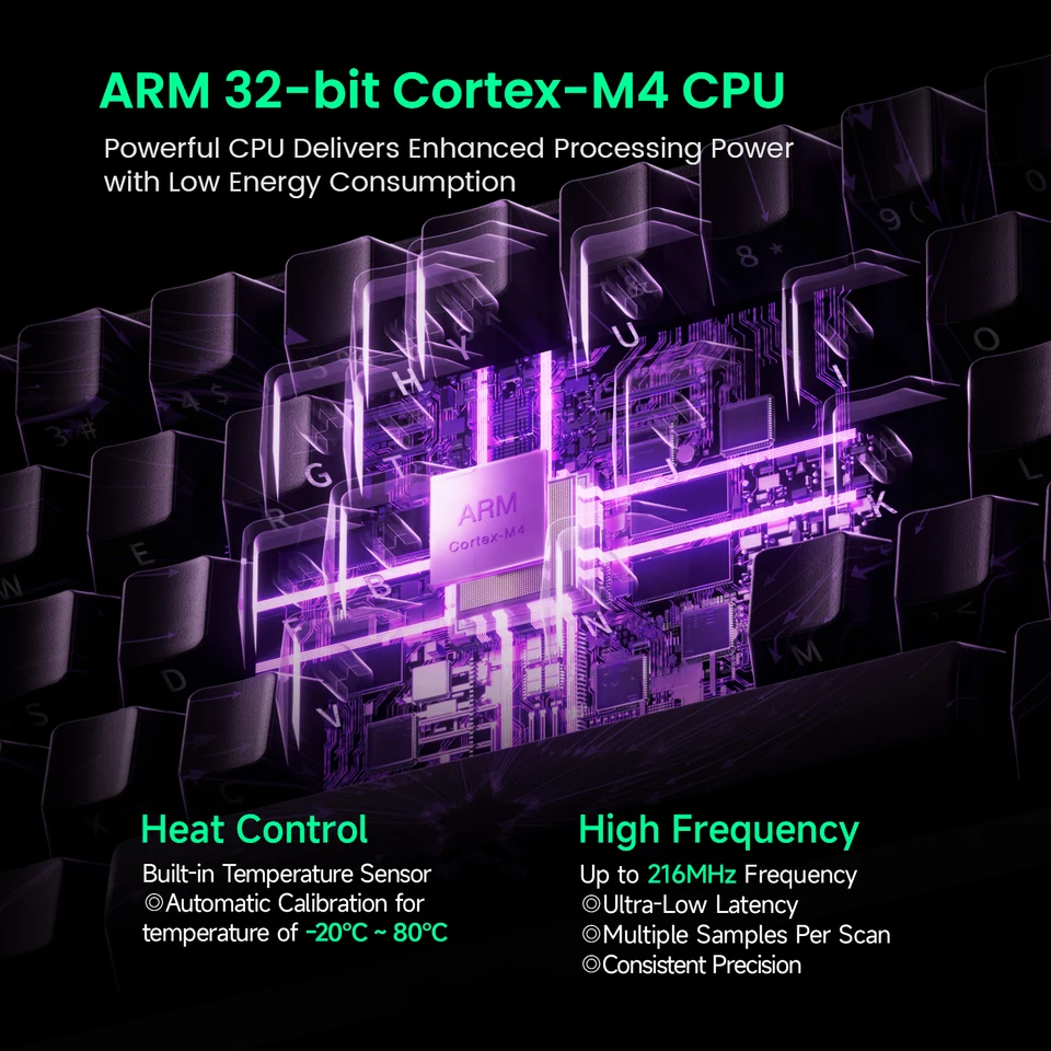 Akko-monsgeek fun60メカニカルキーボード,磁気スイッチ,60%,クイック