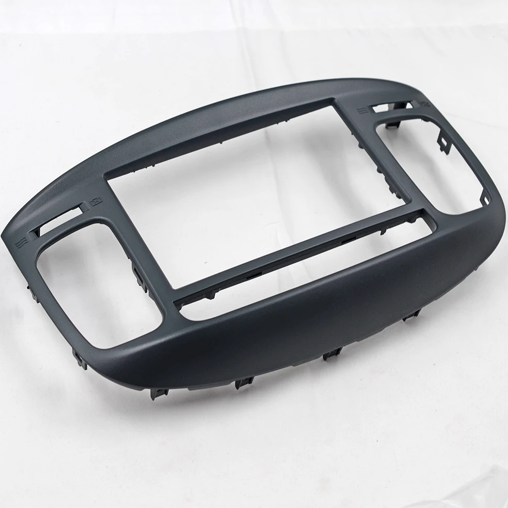 Radio Frame 2Din Car Radio Fascia for HYUNDAI Accent 09-12 DVD Stereo Frame Plate Adapter Mounting Dash Installation Bezel Trim Kit
