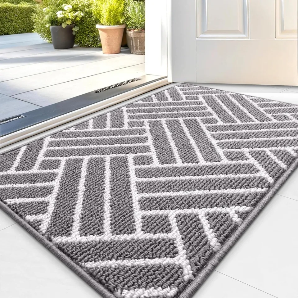 Indoor Dirt Resistant Doormat with Non-Slip Backing