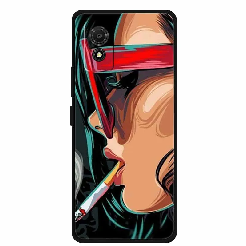 Luxury Fashion Soft TPU Silicone Protective Phone Case - Premium Back Cover Etui s (6.0)