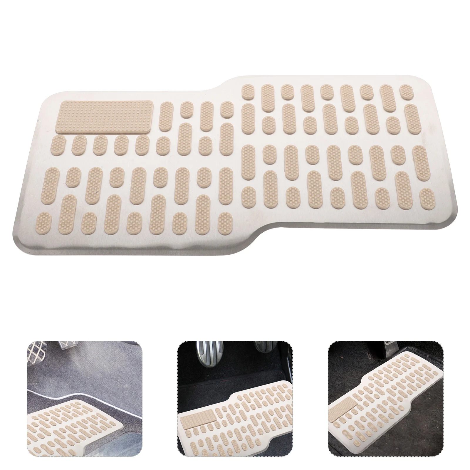 

Stainless Steel Pedal Pedals Foot Pad Car Supplies Accelerator Brake Pads Vehicle