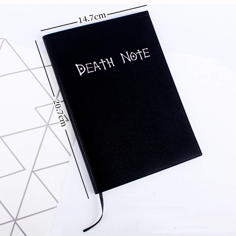 Anime Death Note Notebook Set Leather Journal And Necklace Feather Pen  Animation Art Writing Journal Death Note Notepad