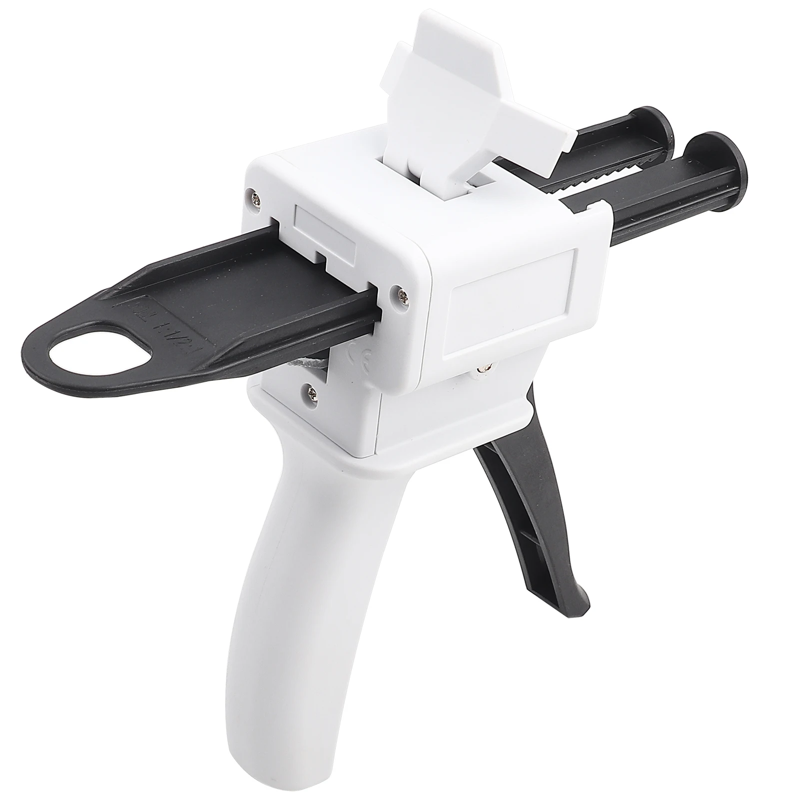 

Dental 1:1/2:1 Cartridge Silicone Rubber Mixing Dispenser Delivery Impression Gun