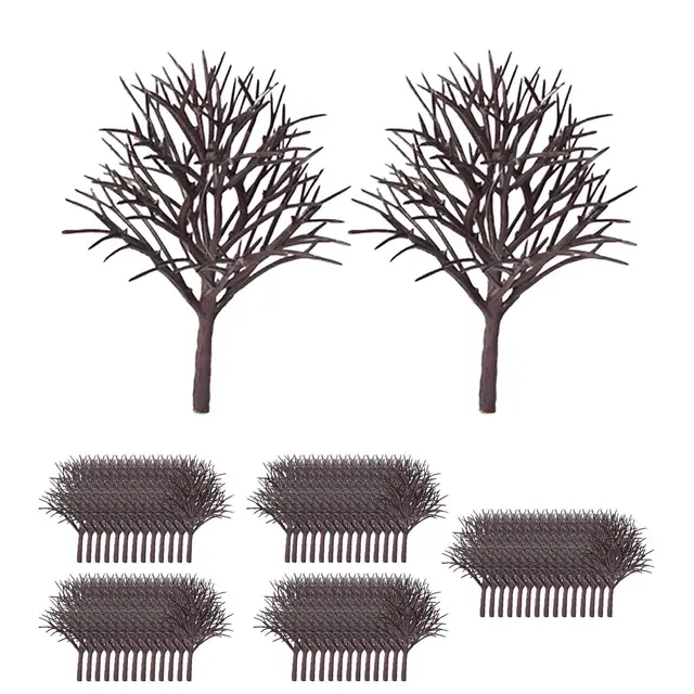 미니어처 나무 모형: 작아도 강력한 정원 풍경 디오라마의 필수 요소