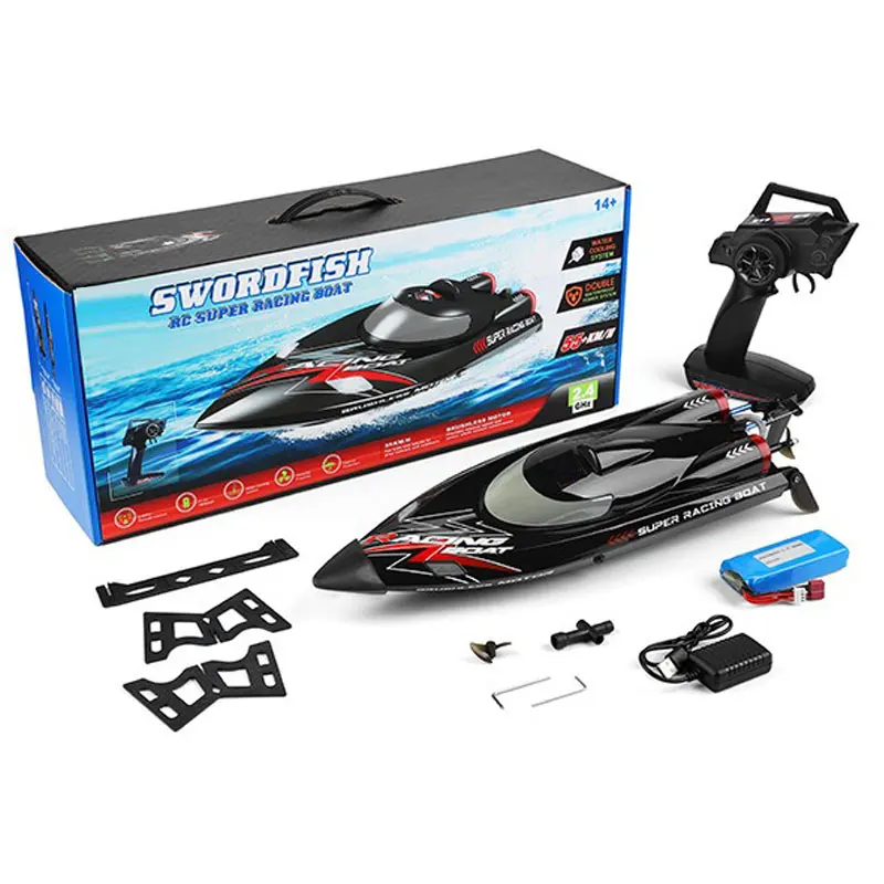 46CM RC Boat 55KM/H Professional Remote Control Speedboat High Speed Racing Big RC Yacht Endurance 5 Minutes Kids Boys Gifts 2