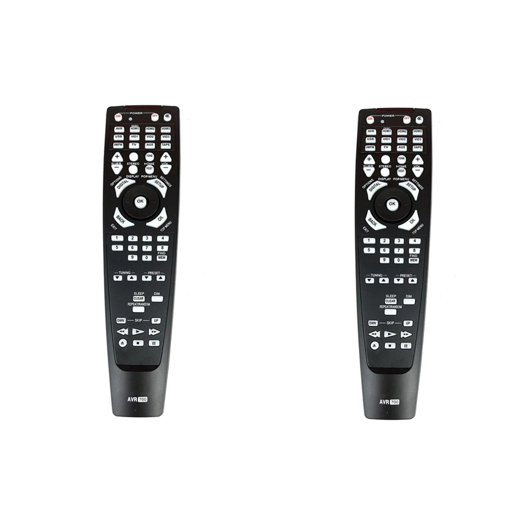 

2X New AVR-700 for Harman/Kardon AVR700 Audio Receiver Remote Control for AVR70, AVR70C CARTAV1600120