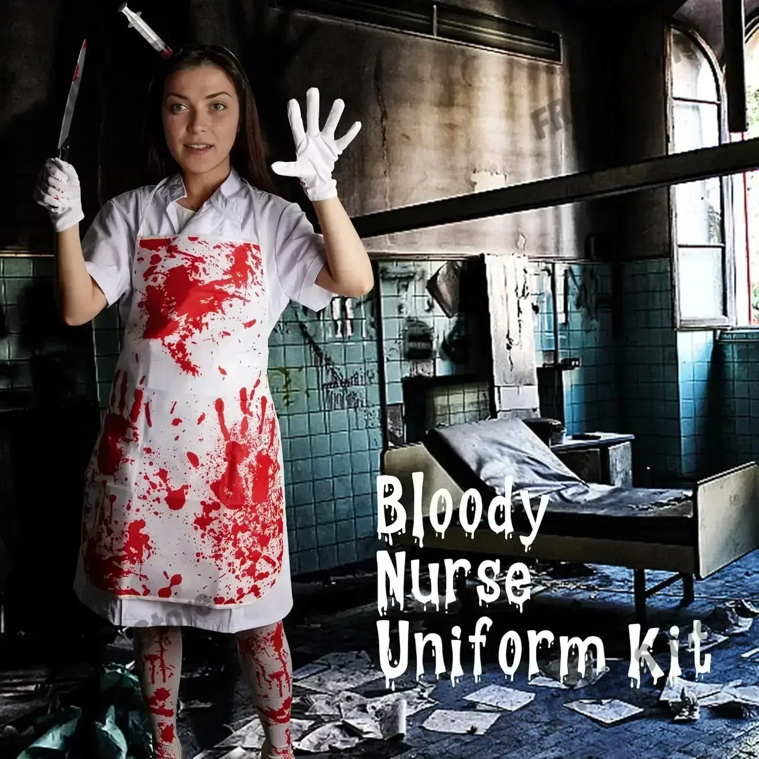 Fantasia de Halloween: O Conjunto Completo para uma Noite de Terror Realista, image size:1500x1500