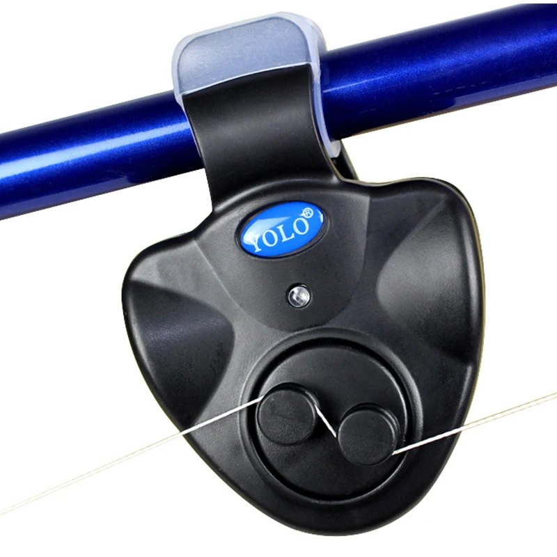 Set clips pêche carpe LED 5 couleurs - alarme sonore indicateur électronique capteur morsure accessoires