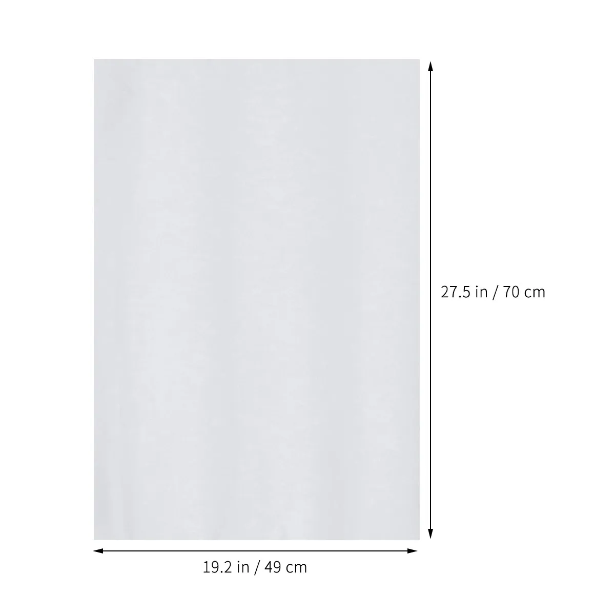 20Pcs 화이트 크래프트 포장지 롤 꽃 선물 아트 북 공예 DIY 테이블 커버링을위한 두꺼운 재활용 가능 찢어짐 방지 표면