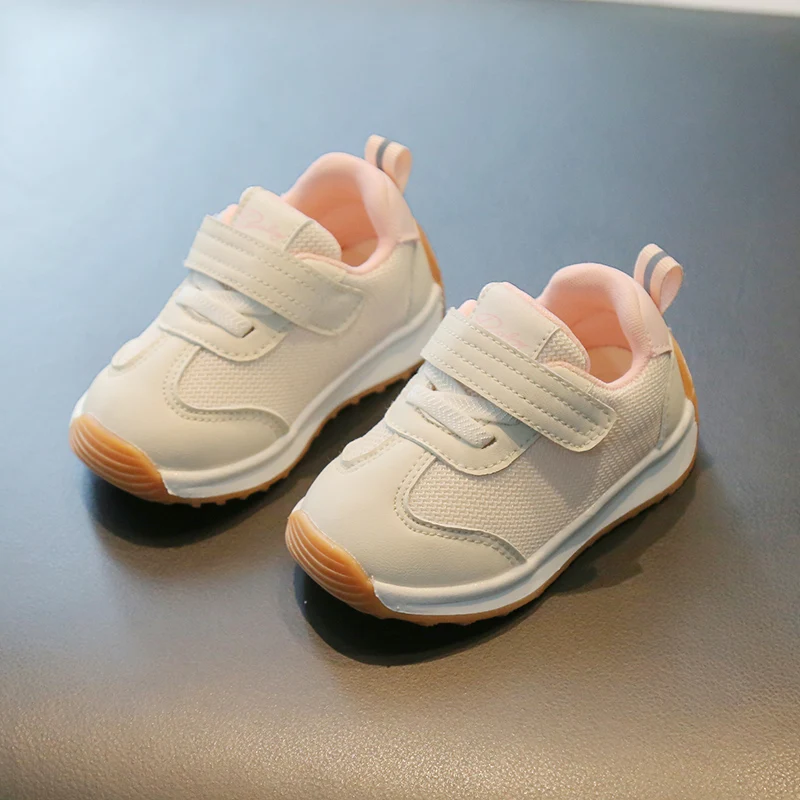 Baby Spring and Autumn High Quality Sneaker Outdoor Walking Shoes for Toddler Boys and Girls Air Mesh Breathable Rubber Sole 4