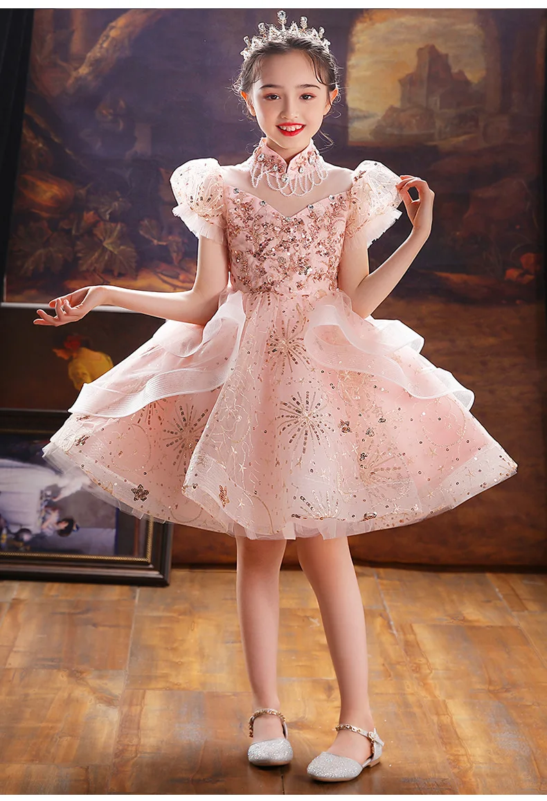 Elegant Pink Dress 6