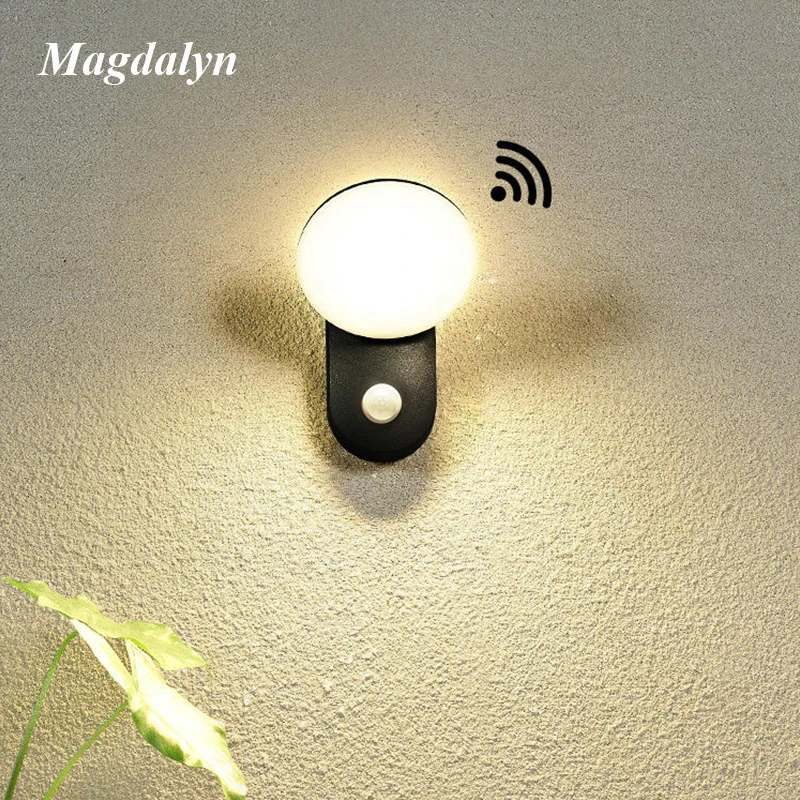 Magdalyn Modern Sensor Exterior Lights Vintage Contemporary Home Decor Aluminum Lighting Patio Led Outdoor Wall Light Waterproof new waves contemporary art and the issues shaping its tomorrow