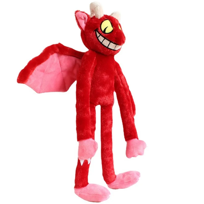 

44cm Cuphead Secreto Angel Plush Toy Action Figure Cuphead DLC Secreto Angel Plushie Doll Halloween Gift for Kids Baby Girls