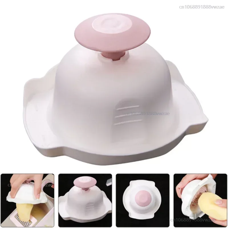 Finger Protector Kitchen Finger Holder Slicer Guard Food Potato Grid Wave Cutting for Hand Protector Grater Vegetable Safety Slicing Guards