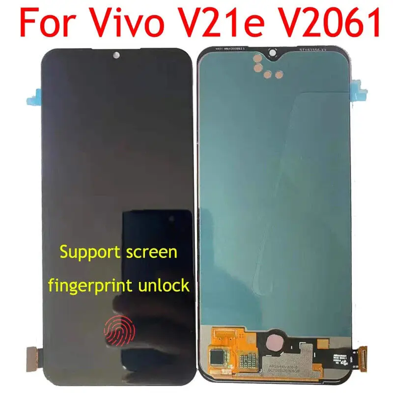 

OLED 6.44"For Vivo V21e V2061 LCD Screen Touch Panel Digitizer Replacement Parts