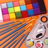 Face Body Paint Painting Palette Cosmetic Paint Palette Face Paint Pigment for Halloween Makeup Christmas Fancy Dress Set 1