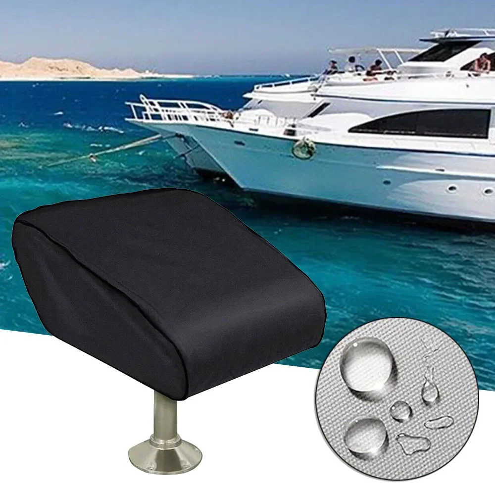 Premium Boat Folding Seat Cover 210D Oxford Fabric Waterproof Tear Resistant Trailerable Fishing Chair Protector