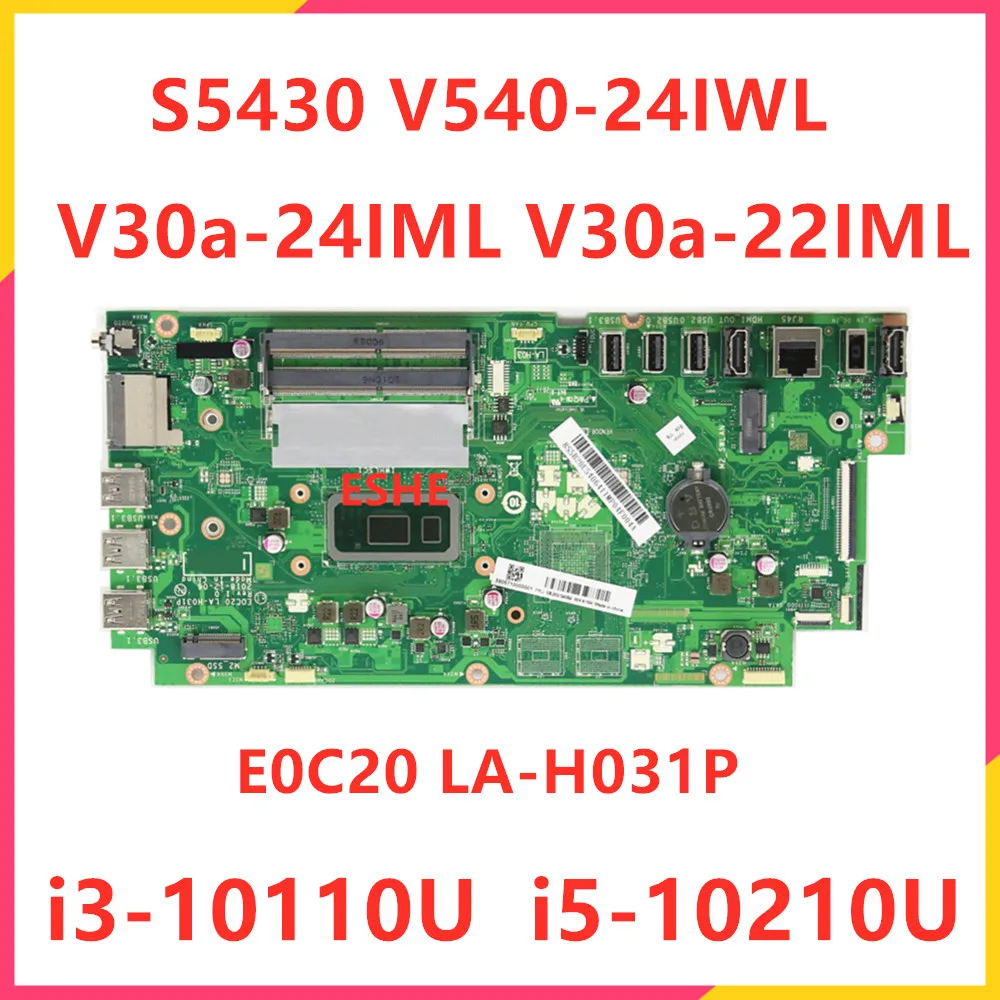 

LA-H031P For Lenovo S5430 V540-24IWL V30a-24IML V30a-22IML A340-22IWL A340-24IWL Laptop Motherboard With i3 i5 i7 10Th Gen CPU