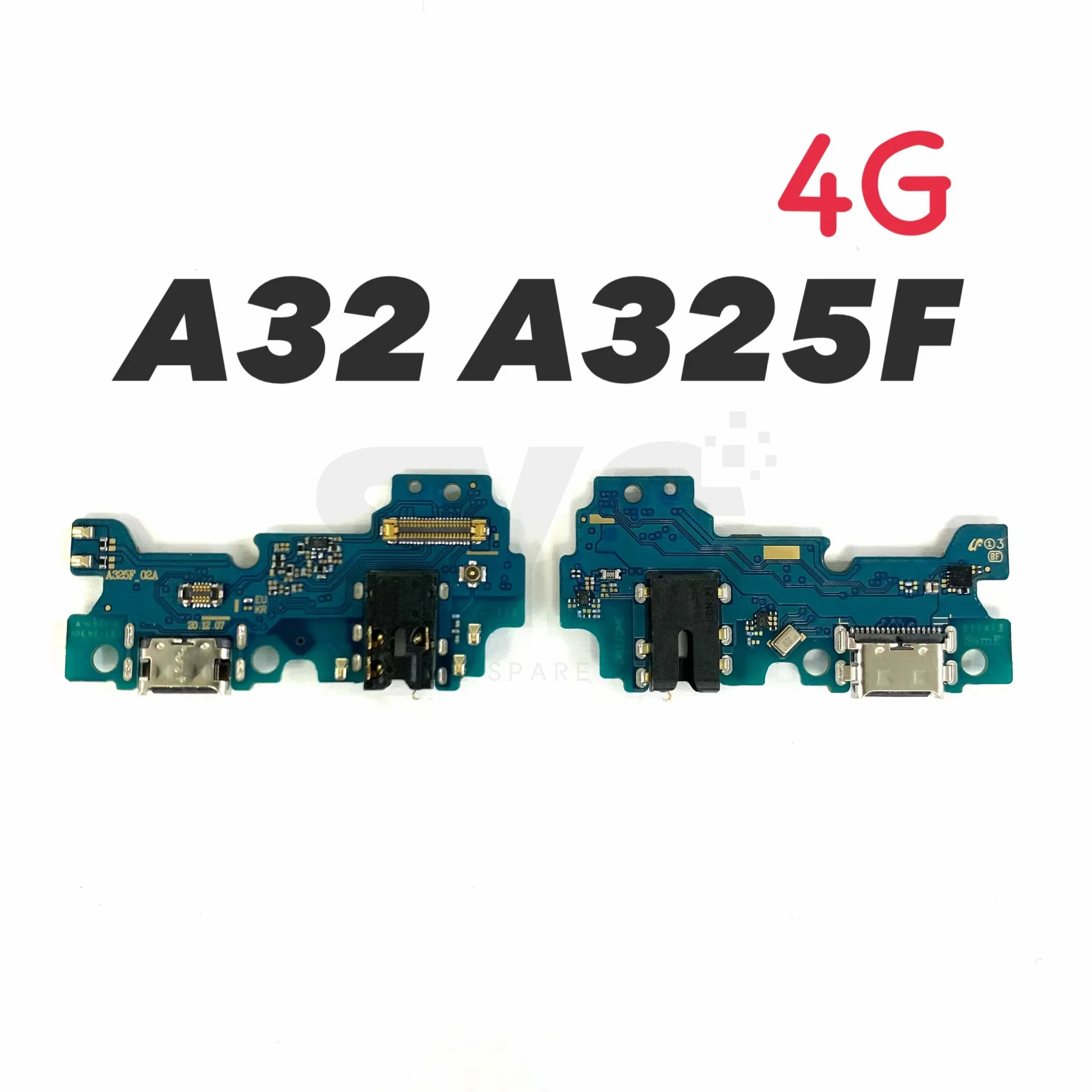5Pcs Good quality USB Charging Port Board Flex Cable Connector Parts For Samsung A02 A02S A12 A22 A32 4G 5G Microphone Module